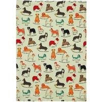 Faithful Friends Dog Collection - Set of 3 Tea Towels - 100% Cotton - Highlands
