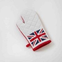 Highlands Kings Coronation Union Jack Design Cotton Oven Glove