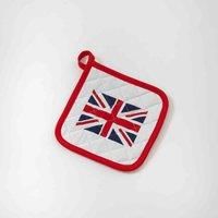 Highlands Kings Coronation Union Jack Design Cotton Pot Holder