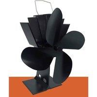 Inglenook_Fireside Stove Fan 4 Blade 20 X 8 X 25, Black