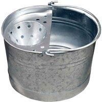 Highlands Homeware Heavy Mop Bucket 1.75Kg, Silver