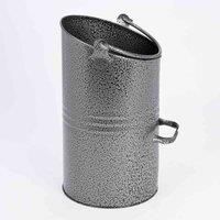 Harewood International Inglenook Hammarite Silver Ellipse Coal Hod