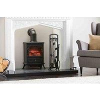 PRICECRUNCHERS 5 Piece Leaf Companion Set Black
