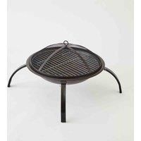 Arboria Garden Decor Garden Firepit 56X39, Black