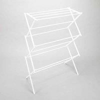 Highlands_Homeware Maxi - White 3 Tier Airer
