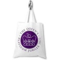 Cotton Bag Printed "The Queen’s Platinum Jubilee" Official Design