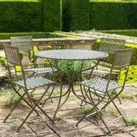 Ascalon Design Marlborough Five Piece Antique Bistro Set