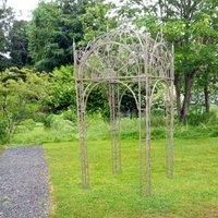 Ascalon Design Antique Blue Rust Square Pavilion