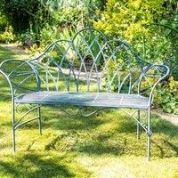 Ascalon Design Wrought Iron Edwardian Bench
