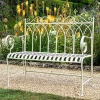 Ascalon Design Cream Gothic Bench