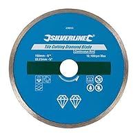 Silverline 571499 Tile Cutting Diamond Disc, 110 x 22.23 mm