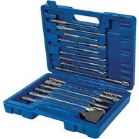 Silverline 196570 SDS Plus Masonry Drill and Steel Set 15pce 15pce