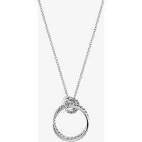 Hot Diamonds Unity Circle Silver Necklace DP735