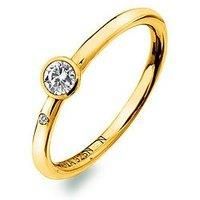 Hot Diamonds Hdxgem Tender Solitaire Ring - Multi