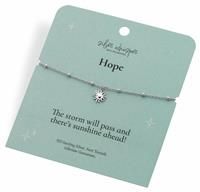 Hot Diamonds Silver Whisper Hope Sterling Silver Charm Bracelet | Sun Charm Silver Bracelet For Women | Rhodium Plated Anti-Tarnish, Presented in a Luxury Gift Bag
