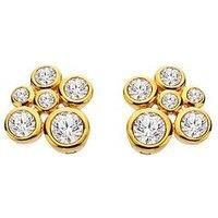 Hot Diamonds Hd X Ge Tender Cluster Earrings