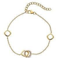 Hot Diamonds Hd X Ge Connected Bracelet