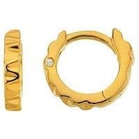 Hot Diamonds Hd X Ge Huggie Earrings