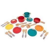 little tikes 110A Wooden Toys, Accessories, Pretend, Role Play, Pots, Pans, Kitchen, Age 3+