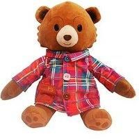 PADDINGTON 1343 HEATABLE PLUSH FROM THE MUCH LOVED BOOK AND FILM COLLECTION BEAR WOODEN TOY, MULTI, AGE 3+