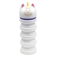 Puckator Adoramals Unicorn Pop Up Silicone Pencil Case - School Equipment Stuff Pencil Cases Large Capacity Preppy Pencil Case Zipper Pouch Office Essentials Pencils Case Cute Pencilcase Pen Case
