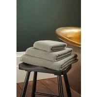 Christy Brixton Textured Cotton Bath Hand Towels - Honeycomb Bath Sheets