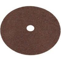 Sealey Fibre Backed Disc Ø175mm - 24Grit Pack of 25