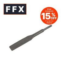 Worksafe D1CC 30 x 250mm Toothed Mortar/Comb Chisel - SDS Plus