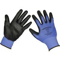 Sealey 9117L Lightweight Precision Grip Gloves (Large) - Pair