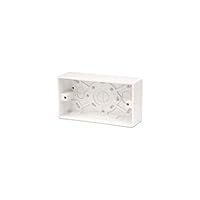 Click 2 Gang 35mm Deep Moulded Pattress Box