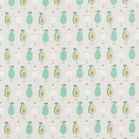 By the Metre Avocado Pear Green PVC