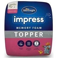 Silentnight Impress 5Cm Memory Foam Mattress Topper