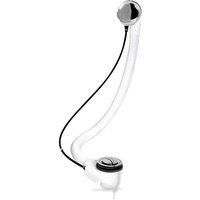 nuie Extended Bath Pop Up Waste & Overflow - Chrome