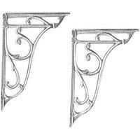 nuie Ornate Cistern Brackets