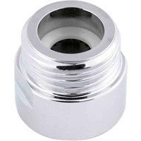 Nuie FR004 £ Modern Bathroom Flow Regulator Suitable with Any Shower Hose Option, 20mm x 20mm, Silver