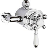 Hudson Reed | Topaz Dual Exposed Thermostatic Shower Valve Chrome | A3091E