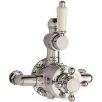 Hudson Reed Traditional Twin Exposed Thermostatic Shower Valve