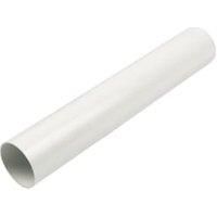 FloPlast WS02W Solvent Weld Waste Pipe - White 40mm x 3m