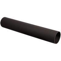 FloPlast Black Pushfit Waste pipe (L)3m (Dia)40mm