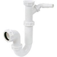 FLOPLAST Adjustable Half P Trap 76x40mm TW473