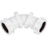 Pack of 2 x 40mm 90º Adjustable  Bend ( UniCom ) EAN: 5055149901911