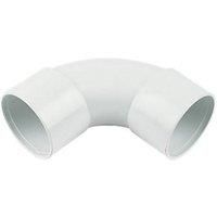 FLOPLAST BENDS 92.5° WHITE 40MM 5 PACK (92756)X2