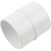 FLOPLAST White Solvent 55mm (2 inch) Waste Pipe Coupling