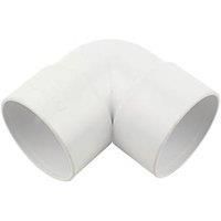 FloPlast Bend 90 White 50mm (77457)