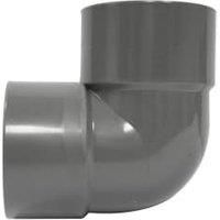 FLOPLAST Solvent Grey 90 Degree 32mm (36mm) Waste Knuckle