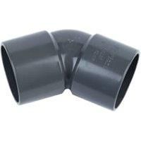 FLOPLAST Solvent Grey 135 Degree 40mm (43mm) Waste Bend
