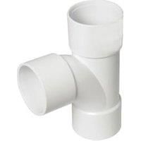 FloPlast 40mm Abs Solvent Waste 87.5 Deg Tee