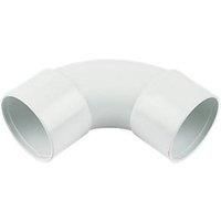 FloPlast Solvent Weld Bend 92.5 White 50mm (96439)