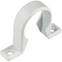 FloPlast Push-Fit Pipe Clips White 40mm 10 Pack (18926)