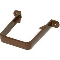 Floplast Brown Square Gutter Clip (L)18mm (Dia)65mm